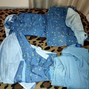 Set of 4 Women's Hospital Gowns